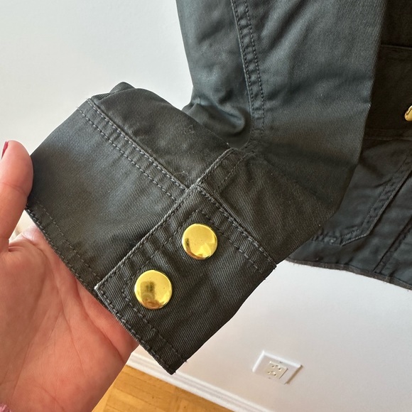 J.Crew resin coated twill women jacket - Picture 8 of 9